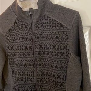 Eddie Bauer dark grey sweater